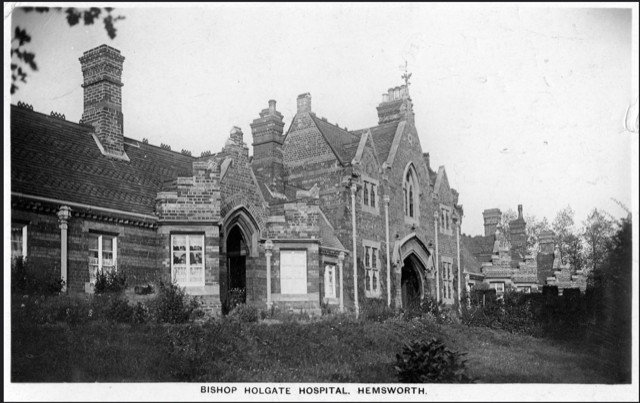 Historic image of hospital
